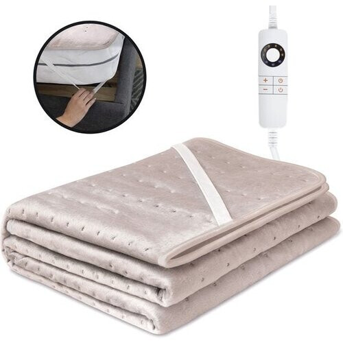 Tweedekans STAUS&BACH elektrische Hoeslaken/deken - 100 watt - Wasbaar - Dusty Pink - 150x80 cm Tweedehands