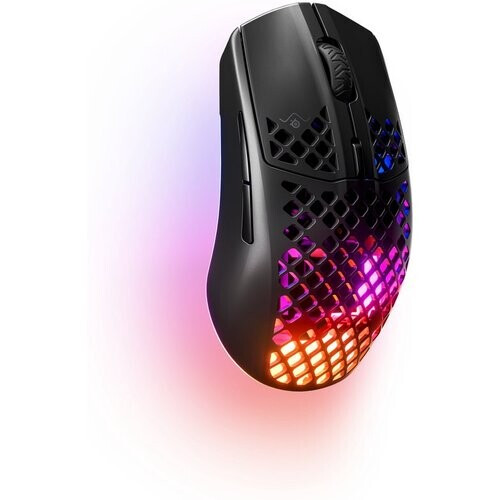 Tweedekans SteelSeries Aerox 3 2022 Edition Draadloze Gaming Muis - Zwart Tweedehands