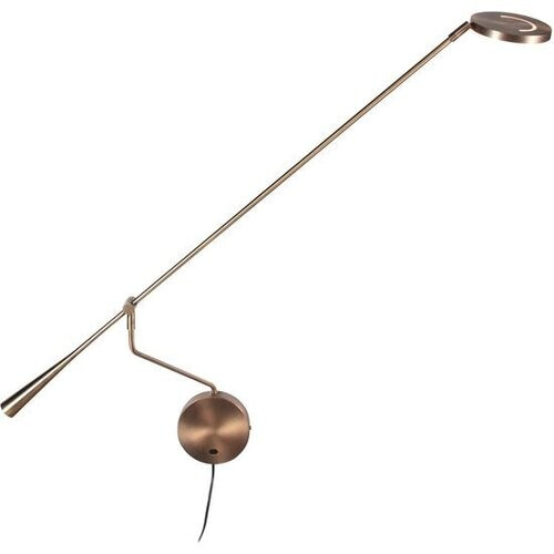 Tweedekans Steinhauer Exclusive Soleil2 Wandlamp LED – Brons – 180 cm Draaibaar – Verstelbare Lichtkleur – Bedlampje & Leeslamp – 4387BR Tweedehands
