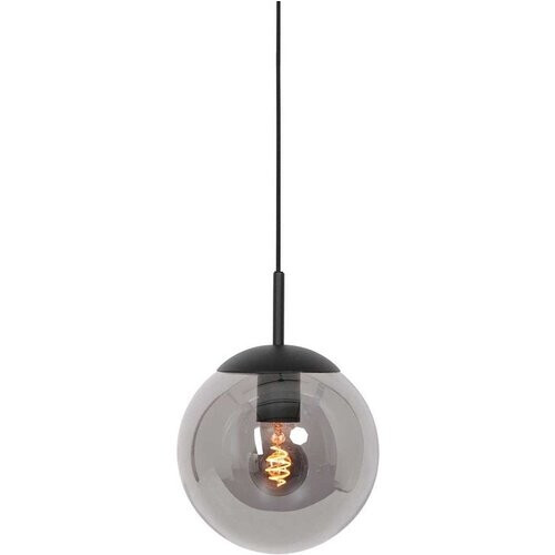 Tweedekans Steinhauer - hanglamp - Bollique - zwart - glas metaal - Ø 30cm - E27 - 3498ZW Tweedehands