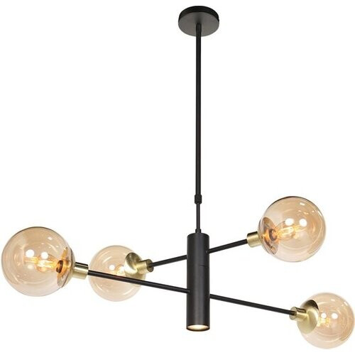 Tweedekans Steinhauer - hanglamp - Constellation - messing - metaal - Ø 90cm - E14 - 3805ME Tweedehands