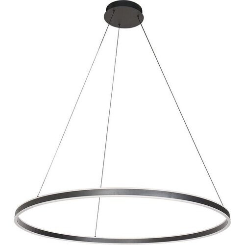 Tweedekans Steinhauer - hanglamp - Ringlux - zwart - metaal - Ø 100cm - LED - 3676ZW Tweedehands