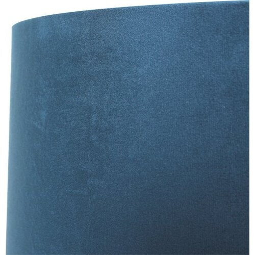 Tweedekans Steinhauer Lampenkap Velours Blauw Ø40cm Tweedehands