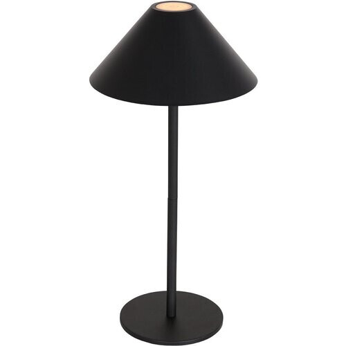Tweedekans Steinhauer tafellamp Ancilla - zwart - metaal - 15 cm - ingebouwde LED-module - 3353ZW Tweedehands