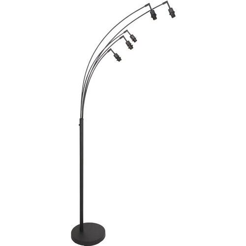 Tweedekans Steinhauer Vloerlamp Bambus 5-Lichts Bamboe Naturel Tweedehands