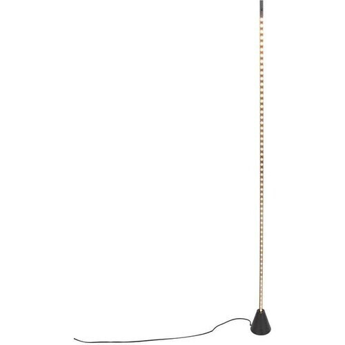Tweedekans Steinhauer - vloerlamp - LuzHaz - zwart - metaal - Ø 10cm - LED - 4133ZW Tweedehands