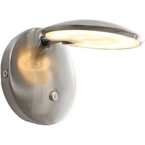 Tweedekans Steinhauer Zenith LED - Wandlamp Modern - Staal - H:12cm - Ø:12cm - Universeel - Voor Binnen - Metaal - Wandlampen - Slaapkamer - Woonkamer Tweedehands