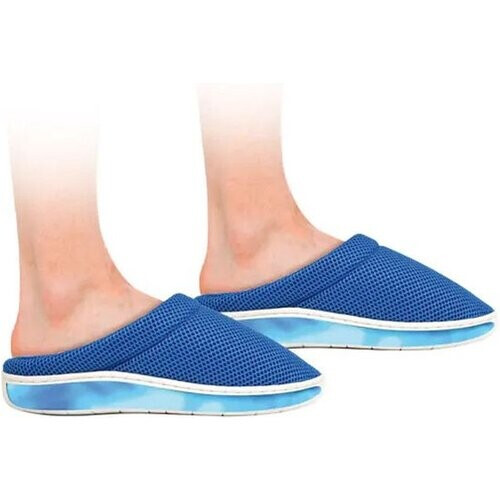 Tweedekans Stepluxe Slippers - Gel slippers voor mannen en vrouwen - Blauw Tweedehands