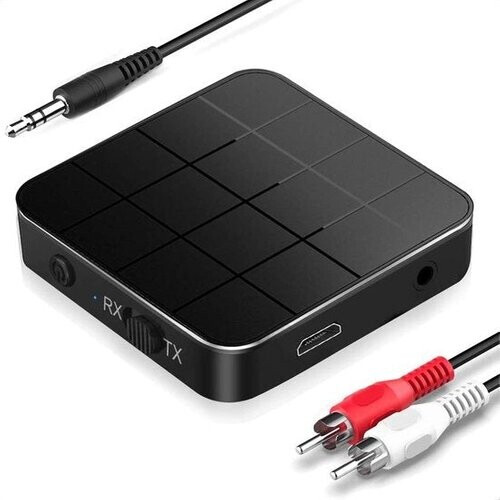 Tweedekans Strex Bluetooth Transmitter & Receiver 2 in 1 - BT 5.0 - 3.5MM AUX / RCA - Bluetooth Zender - Bluetooth Ontvanger - Bluetooth Transmitter - Bluetooth Receiver Tweedehands
