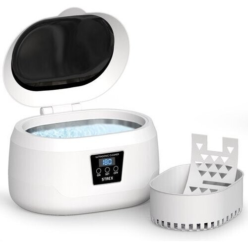 Tweedekans Strex Ultrasoon Reiniger 600ml - 360º - Ultrasone Reiniger - Reinigingsapparaat Voor Brillen / Sieraden / Horloge / Munten Tweedehands