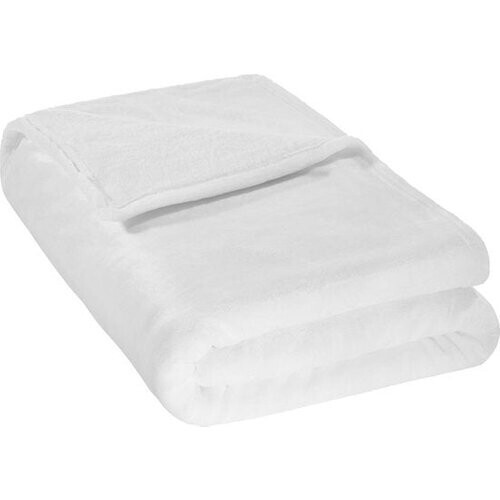 Tweedekans Super zachte deken wit 220 x 240cm 400948 Tweedehands