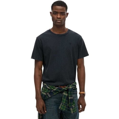Tweedekans Superdry - Essentials Relaxed T-shirt - Heren - Maat M - Donkergrijs Tweedehands