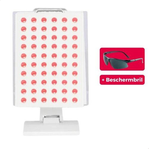 Tweedekans Suprrhealth Rood Licht Lamp Mini - Roodlichttherapie - Timer - LED Infraroodlamp - Huidverzorging Infraroodtherapie - Collageenlamp - Fibromyalgie - Lichttherapie Tweedehands