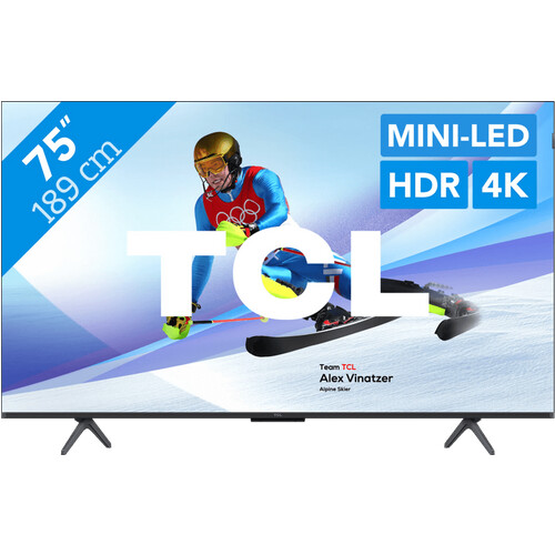 Tweedekans TCL 75" QD Mini-led C61K 4K (2025) Tweedehands