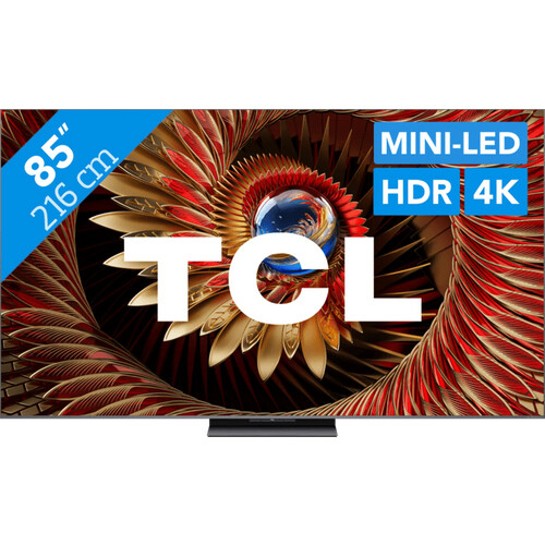 Tweedekans TCL 85" QD Mini-led C81K 4K (2025) Tweedehands
