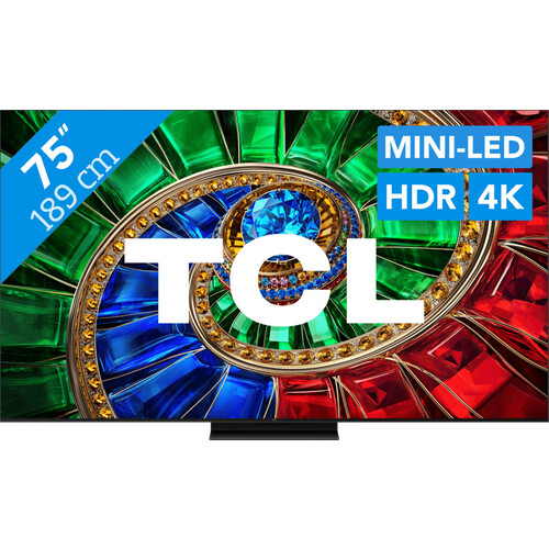Tweedekans TCL RGB Mini-led 75" RM7L (2026) Tweedehands