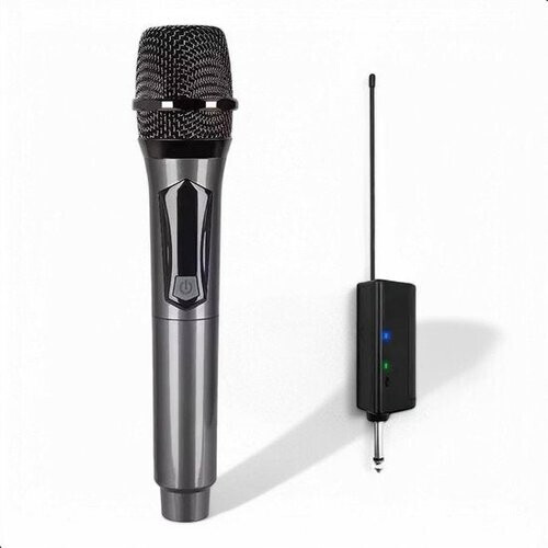 Tweedekans Tech Essentials® Draadloze Microfoonset - VHF - USB-C Oplaadbaar - Plug & Play - Karaoke - Studio - 3.5-6.3mm Jack - ASMR - Geschikt Voor Partybox Tweedehands