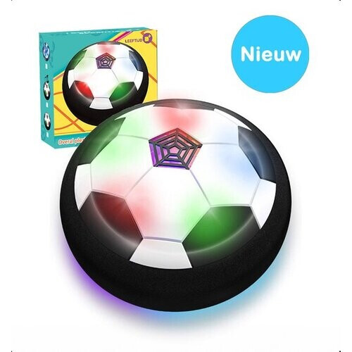 Tweedekans Tech Essentials® Hover Bal - Led Verlichting - 18 cm | Smart Ball Soccer Bot - Zwevende Air Voetbal - Spel - Zacht - Voor Binnen - Kinderen Tweedehands
