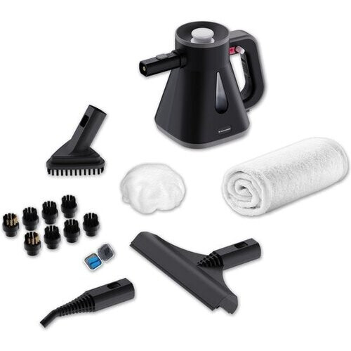 Tweedekans Techweise TS Compact Handstoomreiniger - 15 Accessoires - 1200W 2,6 Bar- Wet & Dry functie - Handstomer Tweedehands