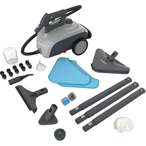 Tweedekans Techweise TS1 Stoomreiniger - 100+ oppervlakten - 45 minuten lang stomen - 3,6 bar - Reinigingsmachine - Stoomreiniger vloer Tweedehands