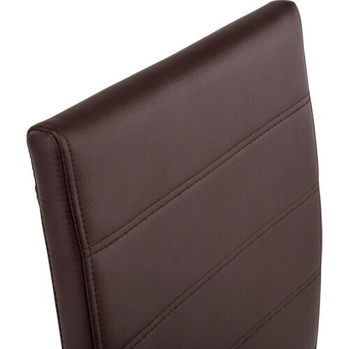 Tweedekans tectake® - Eetkamerstoel Bettina set van 4 bruin - 402556 Tweedehands