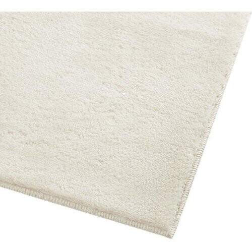 Tweedekans tectake® Kortpolig Vloerkleed - 140 x 200 cm - Creme - Tapijt voor Woonkamer, Slaapkamer, Eetkamer - Onderhoudsvriendelijk en Wasbaar - Antislip Ondertapijt - Allergievriendelijk - Diverse maten en kleuren Tweedehands