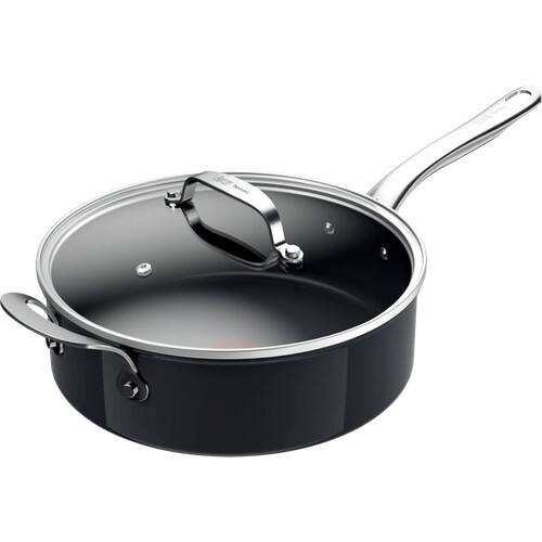 Tweedekans Tefal Cook Prima by Jamie Oliver Hapjespan met deksel 26 cm Tweedehands