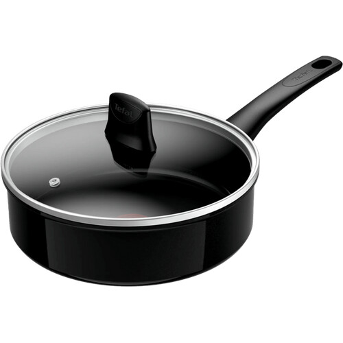 Tweedekans Tefal Renew On Keramische hapjespan 24 cm Zwart Tweedehands
