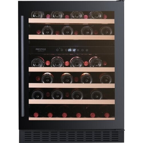 Tweedekans Temptech PRESX60DB - wijnkoelkast - 46 flessen - 2 zones Tweedehands