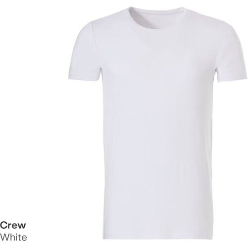 Tweedekans Ten Cate Heren T-shirt – Maat L – Bamboe – Wit – Ronde Hals – Comfortabel & Ademend Tweedehands