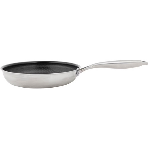 Tweedekans Thermos Thermoclad Pannenkoekenpan - 24 cm - RVS/Zilver - PFAS-vrije keramische anti-aanbaklaag Tweedehands
