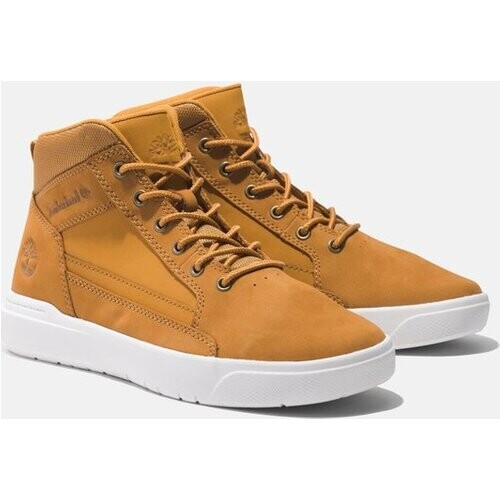Tweedekans Timberland ALLSTON MID LACE UP SNEAKER WHEAT NUBUCK Heren Veterschoenen - WHEAT - Maat 40 Tweedehands