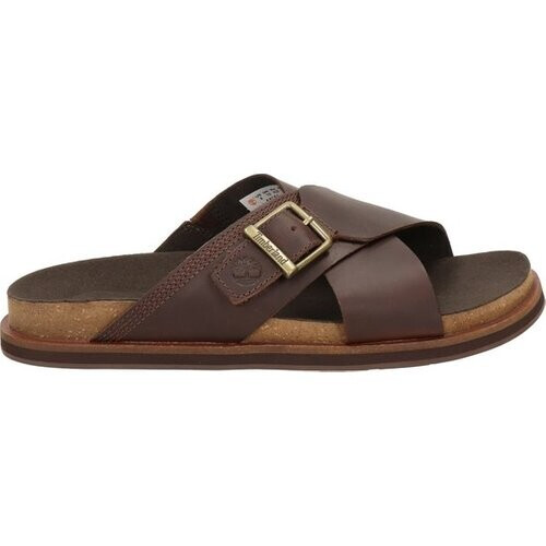 Tweedekans Timberland Amalfi Vibes Cross Sandalen - Heren - Donkerbruin - Maat 43 Tweedehands