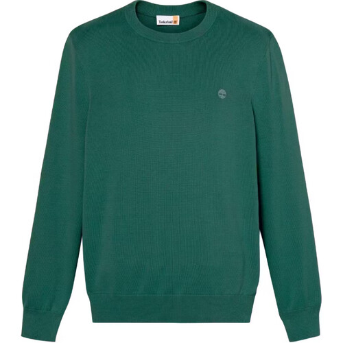 Tweedekans Timberland John Sweater met Ronde Hals - Heren - Groen - Maat XL Tweedehands