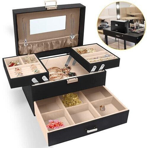 Tweedekans Toivo Sieradendoos - Sieradenhouder - Juwelen Houder - Juwelendoos - Sieradenopberger - Volwassenen en Meisjes Tweedehands