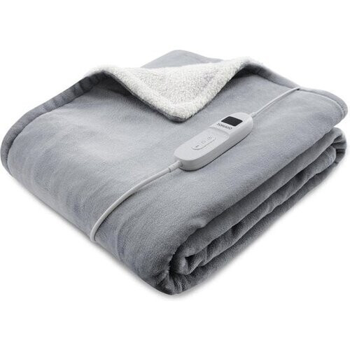 Tweedekans Tomado TEB1802G - Elektrische boven deken - omslagdeken - Superzachte fleece stof - 180 x 130 cm Tweedehands
