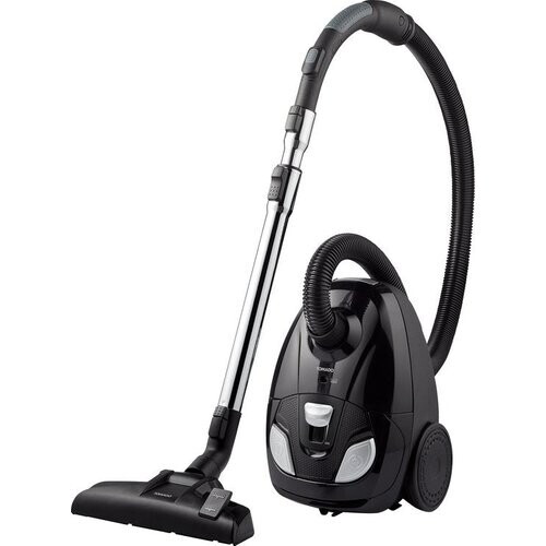 Tweedekans Tomado TVC2002B - Stofzuiger met zak - 2 liter- HEPA 12 filter - Lichtgewicht - Zwart Tweedehands