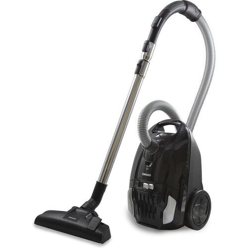 Tweedekans Tomado TVC3003B - Krachtige stofzuiger met zak - HEPA 13 filter - Snoerlengte 9 meter - Extra stil - Zwart Tweedehands