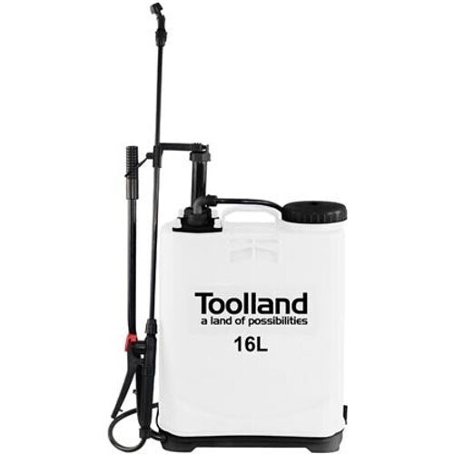 Tweedekans Toolland Rugdruksproeier - 16 L Tweedehands