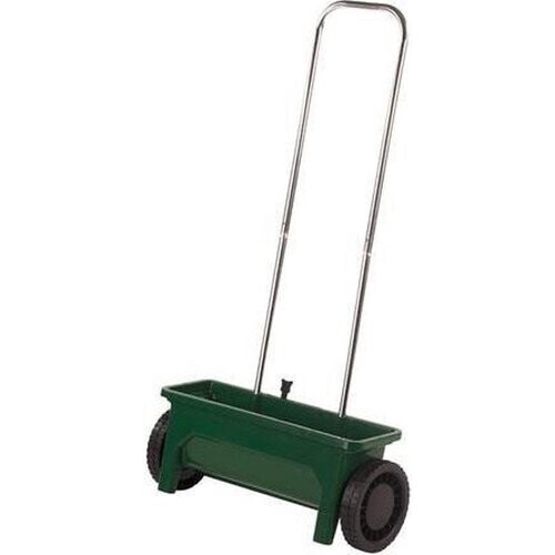 Tweedekans Toolland Strooiwagen, instelbare dosering, strooimateriaal 0-8 mm, 12 liter, groen Tweedehands