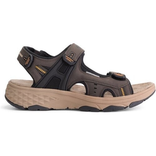 Tweedekans Travelin' Bergnas Heren - Wandelsandalen - Donkerbruin - Maat 43 Tweedehands