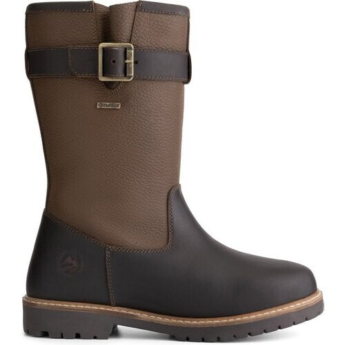 Tweedekans Travelin' Finnmark - Waterdichte dames laars - Wolgevoerd - Donkerbruin - Maat 42 Tweedehands