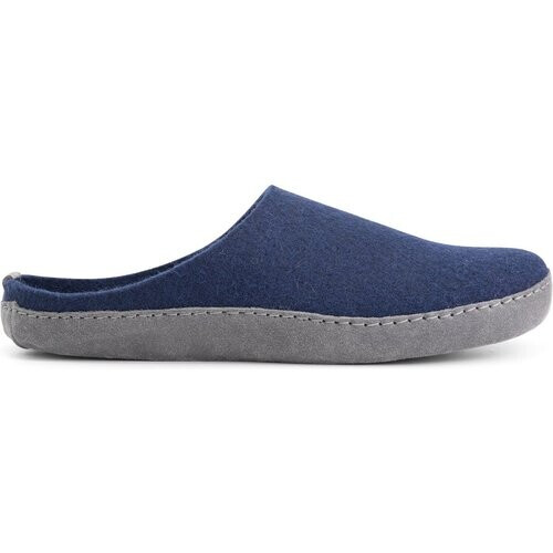 Tweedekans Travelin’ heren sloffen - Marine blauw - Maat 41 Tweedehands