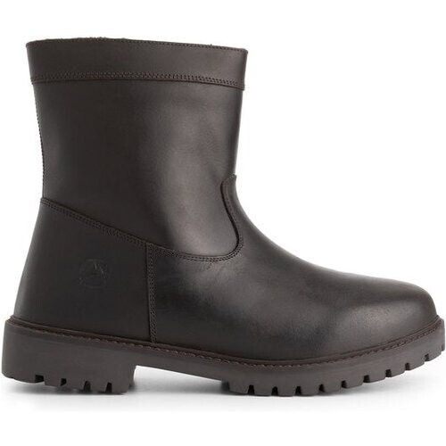 Tweedekans Travelin' Husby Heren - Laarzen - Wolgevoerd - Donkerbruin - Maat 42 Tweedehands