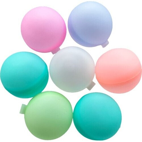 Tweedekans Travelly® Herbruikbare Waterballonnen – Waterspeelgoed – Magnetisch en Zelfsluitend – Siliconen – Multicolor – Set 8 Stuks Tweedehands