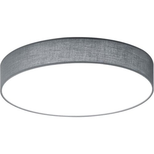 Tweedekans TRIO LUGANO - LED Plafondlamp - 42W - Dimbaar & Afstandsbediening - Nachtlampfunctie - Traploos Instelbare Lichtkleur - Plafondmontage - Grijs Tweedehands