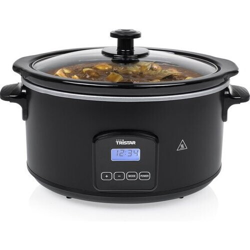 Tweedekans Tristar Slowcooker 180W - VS-3920 - 4.5L - Keramische binnenpan - Zwart Tweedehands