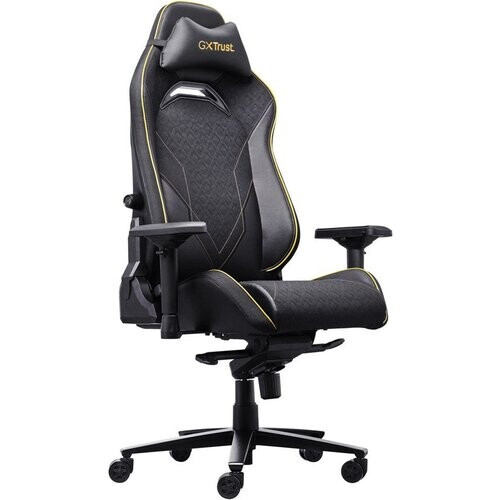 Tweedekans Trust GXT 721 Ruya Pro - Premium Comfortabele Gamestoel - 4D-armleuningen - Geïntegreerde Lendensteun - Verstelbaar tot 150 kg - Zwart Tweedehands