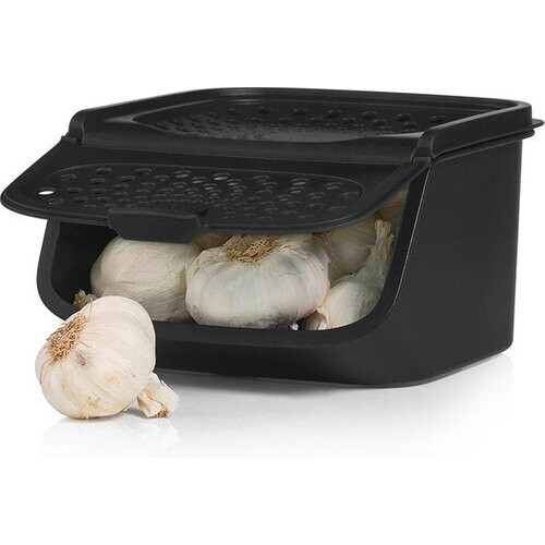 Tweedekans Tupperware GarlicSmart 2,3L - Knoflookcontainer - BPA-vrij - Voorraadbak voor Knoflook - stapelbaar - Keep-fresh Container - Knoflook blijft langer vers Tweedehands