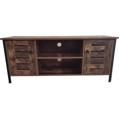 Tweedekans Tv meubel kast Stoer - televisie dressoir industrieel - 110 cm breed Tweedehands
